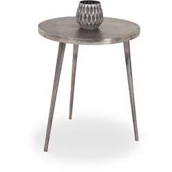 Beistelltisch MINERVA 1 (DH 40x46 cm) - grau - DH 40x46 cm
