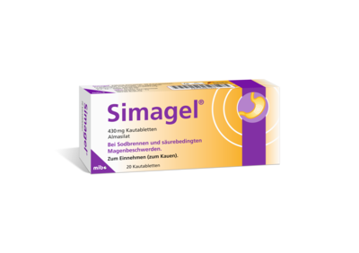 MIBE GmbH Arzneimittel SIMAGEL Kautabletten 20 St 04081343