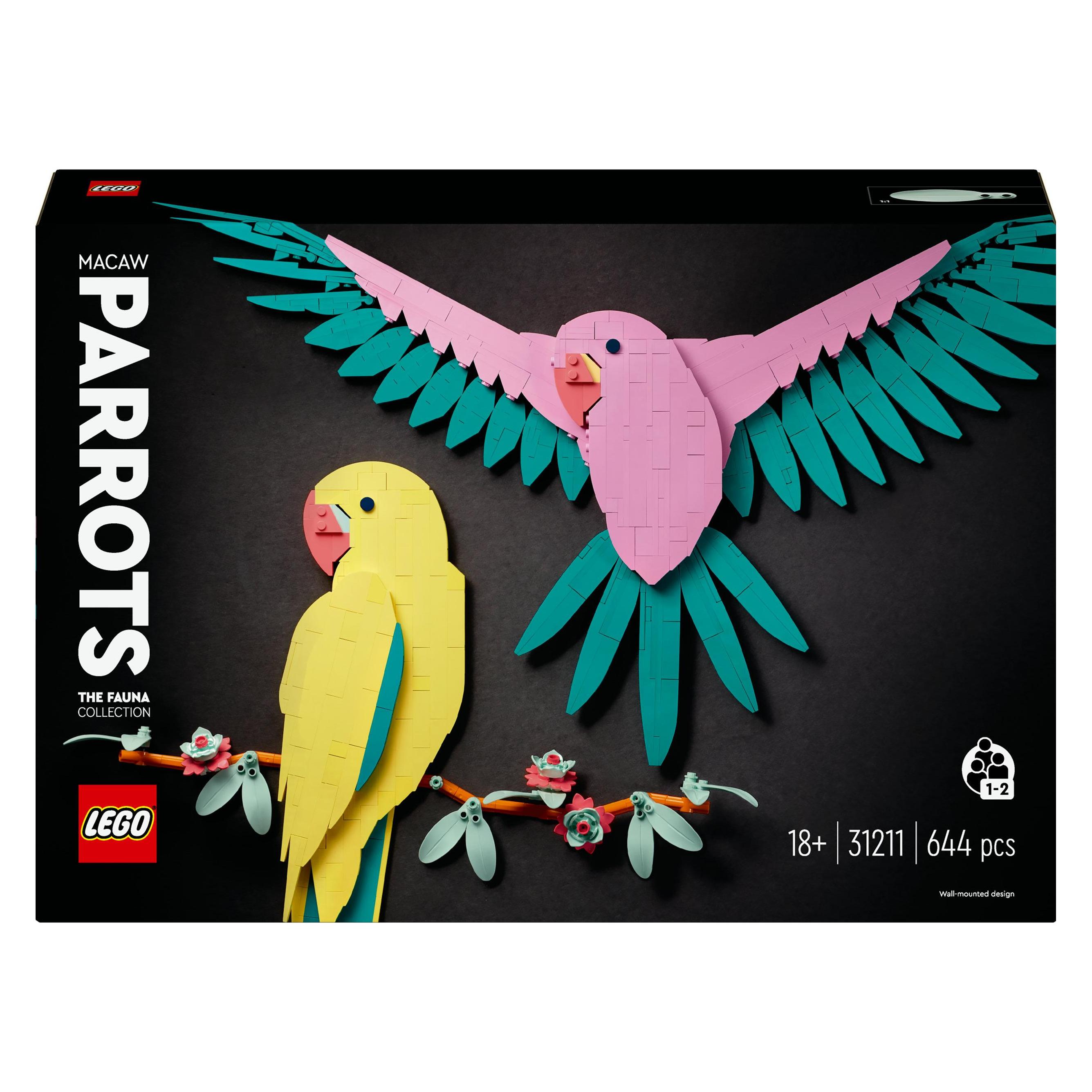 LEGO Die Fauna Kollektion - Aras (31211, LEGO Art) (31211)