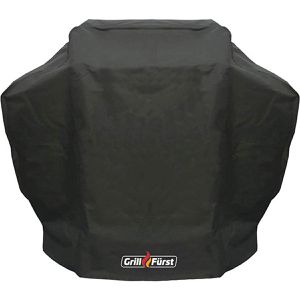 Grillfürst Grillabdeckung 19-006, aus Gewebematerial, schwarz, 137,5 x 113 x 54 cm, mit Klettverschluss, wasserdicht