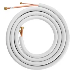 Kältemittelleitung 5,3 kW Länge 5 m Doppelrohr mit 1/4'' und 1/2''