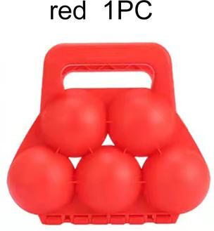 Perfect Picks Market Snowball Maker Tool Ball Snow Mold Toy For Kids Winter Snow Toys red 1pc