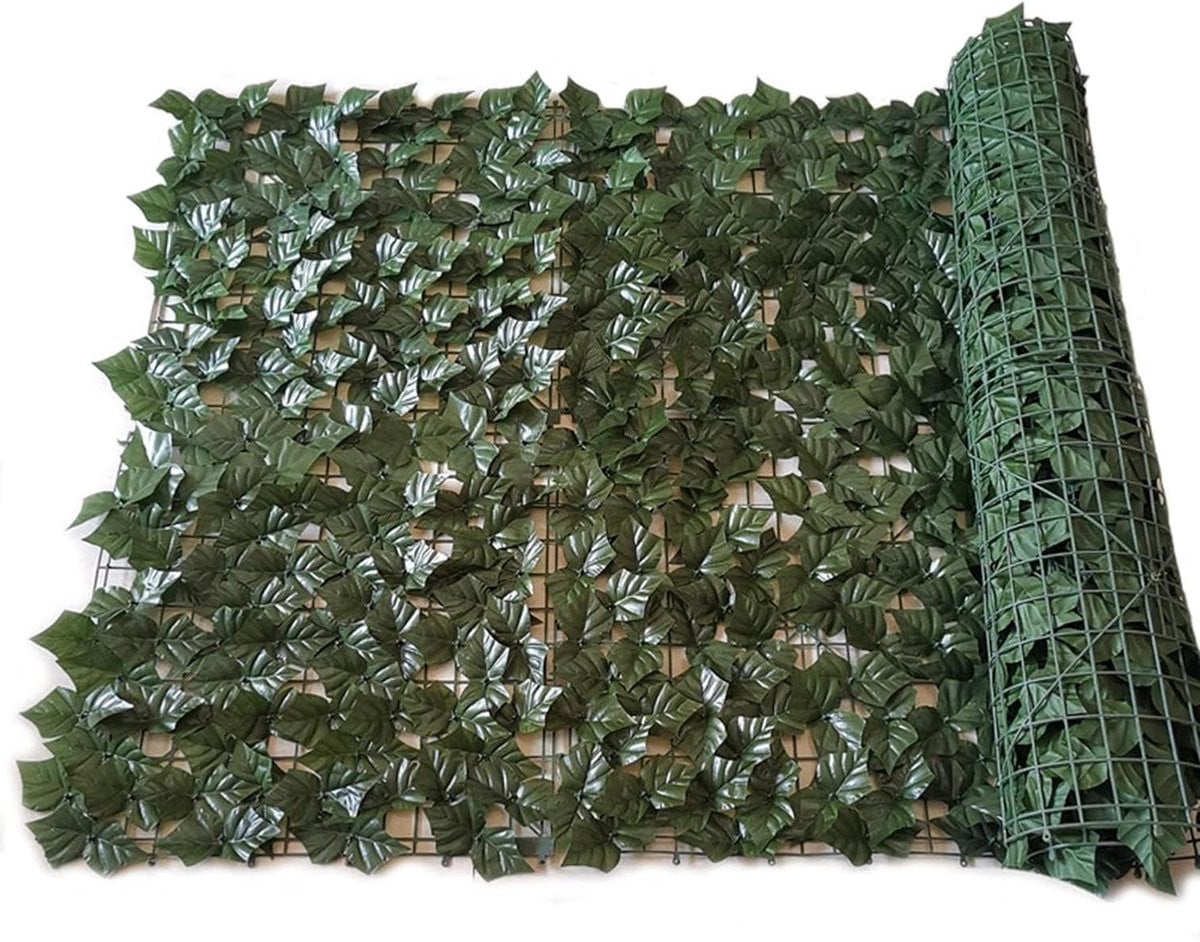 Kunsthagen Schutting Privacy Scherm Groen - UV-bestendig Polyester - 50 x 550 cm