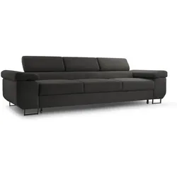 3-SITZERSOFA mit Schlaffunktion Navio dunkelgrau