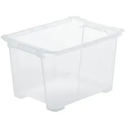 Rotho Aufbewahrungsbox Evo Easy 15 l Kunststoff Transparent
