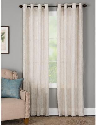 Porch & Den Annand Grommet-Top Curtain Panel