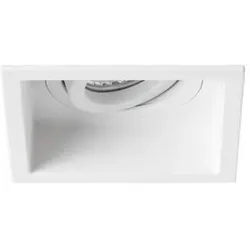 Brumberg 45003170 Einbaumodul quadratisch, weiss struktur, L x B: 105 x 105 mm, Deckenausschnitt:
