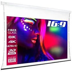 eSmart Professional TATENSO Akustik Tension Leinwand 337,8 cm 133 Zoll