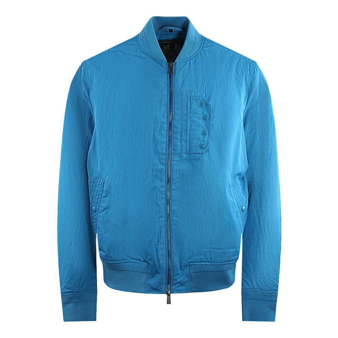 Belstaff Parameter Ocean Blue Bomberjacke