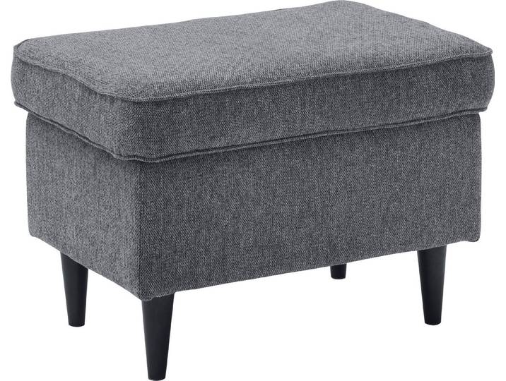 ED EXCITING DESIGN Hocker Oskar, mit Massivholzfüßen