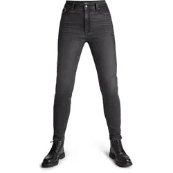 Pando Moto Kaya Slim Damen Motorrad Jeans 28/34
