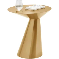 Beistelltisch Kacy Goldfarben