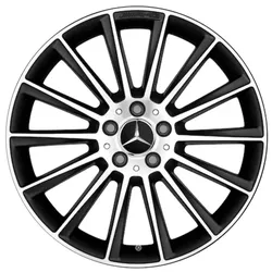 Mercedes-AMG E-Klasse Leichtmetallfelge schwarz glanzgedreht Hinterachse A213401