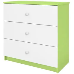 Kommode   ¦ grün ¦ Maße (cm): B: 81 H: 80,5