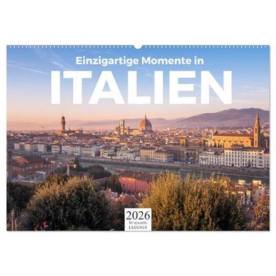 Einzigartige Momente in Italien. (Wandkalender 2026 DIN A2 quer), CALVENDO Monatskalender