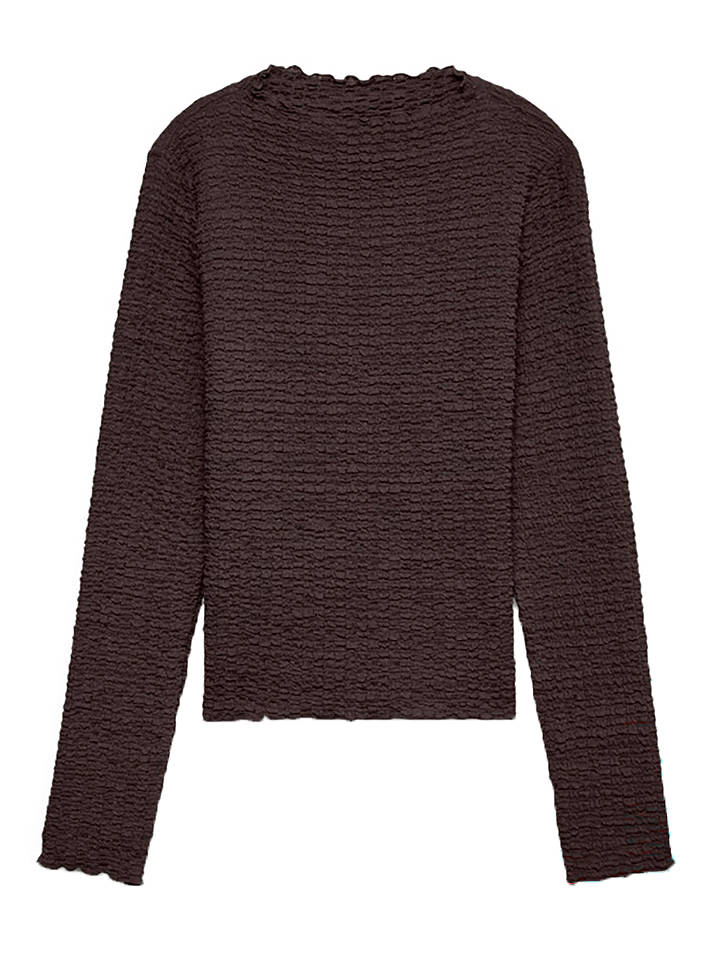 Vero Moda Longsleeve in Braun - XS