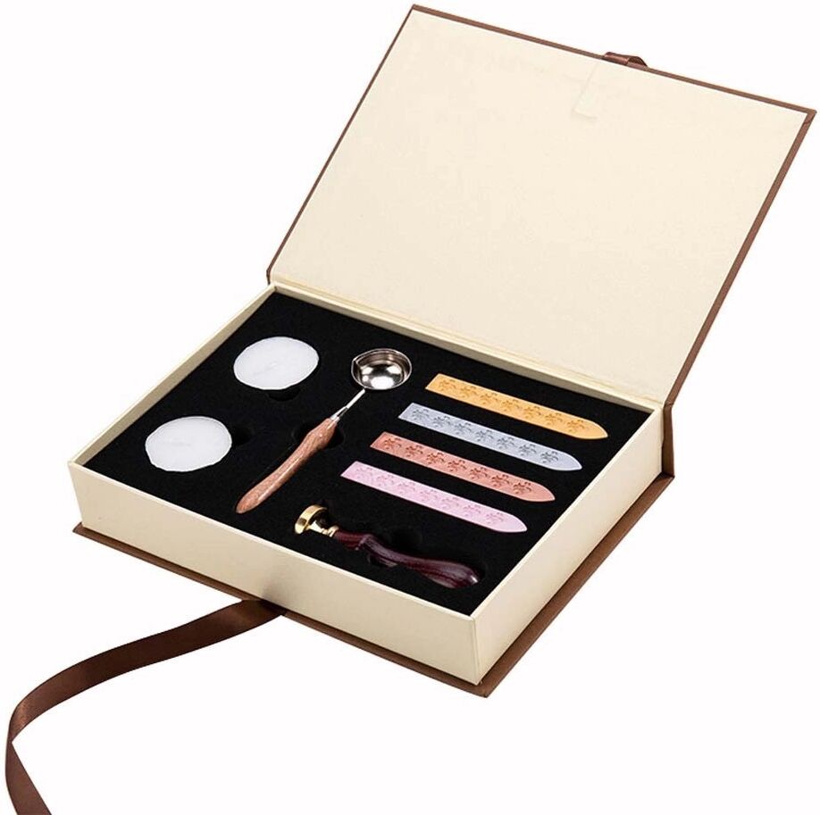 INF Retro Wachssiegel Stempel Set