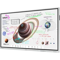 Samsung Flip 4 Pro WM75B (3840 x 2160 Pixel, 75"), Digital Signage, Weiss