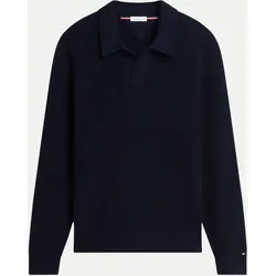 Fisherman Pullover Blau XL