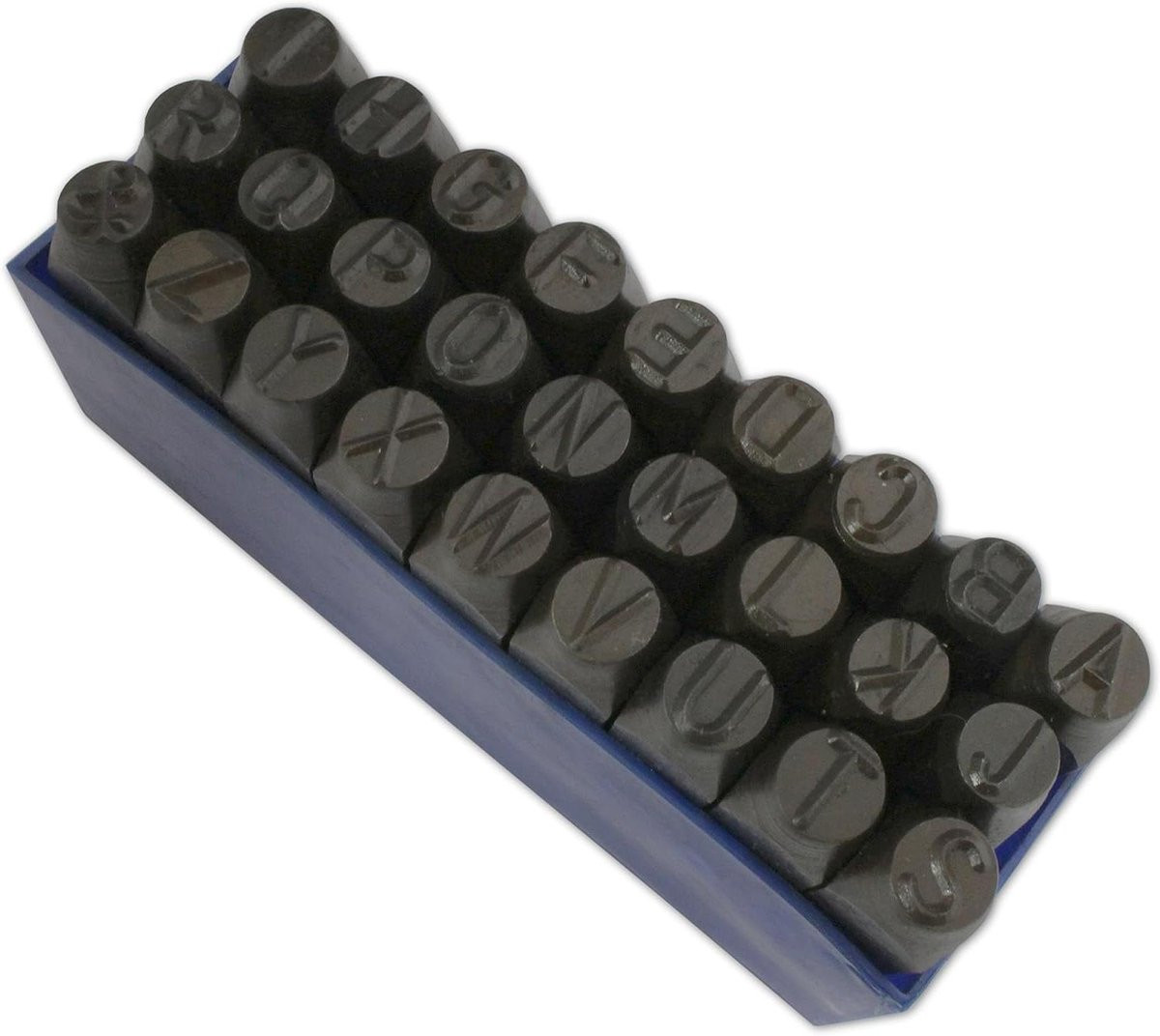 Nummer en Letter Stempelset van Koolstofstaal voor Metaalbewerking - 2.5mm - Zilver