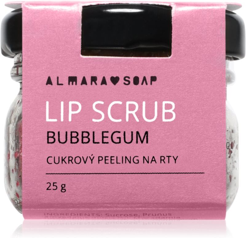 Almara Soap Lip Scrub sugar scrub for lips Bubblegum 25 g