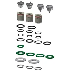 KWC Aquarotter Montageset, Siebe, O-Ringe, Dichtungen, Rückflussverh., 2000104777, 2000104777 2000104777