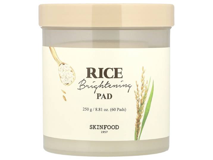 SKINFOOD Disques Éclaircissants au Riz 250 g (60 Disques)
