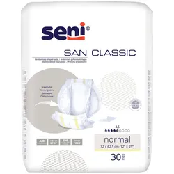 Seni San Classic Normal Inkontinenzvorlagen 4 x 30 = 120 Stück