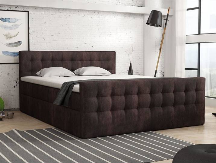 DB-Möbel Boxspringbett PACOS Große Doppelbett zum Schlafzimmer-vom Hersteller.