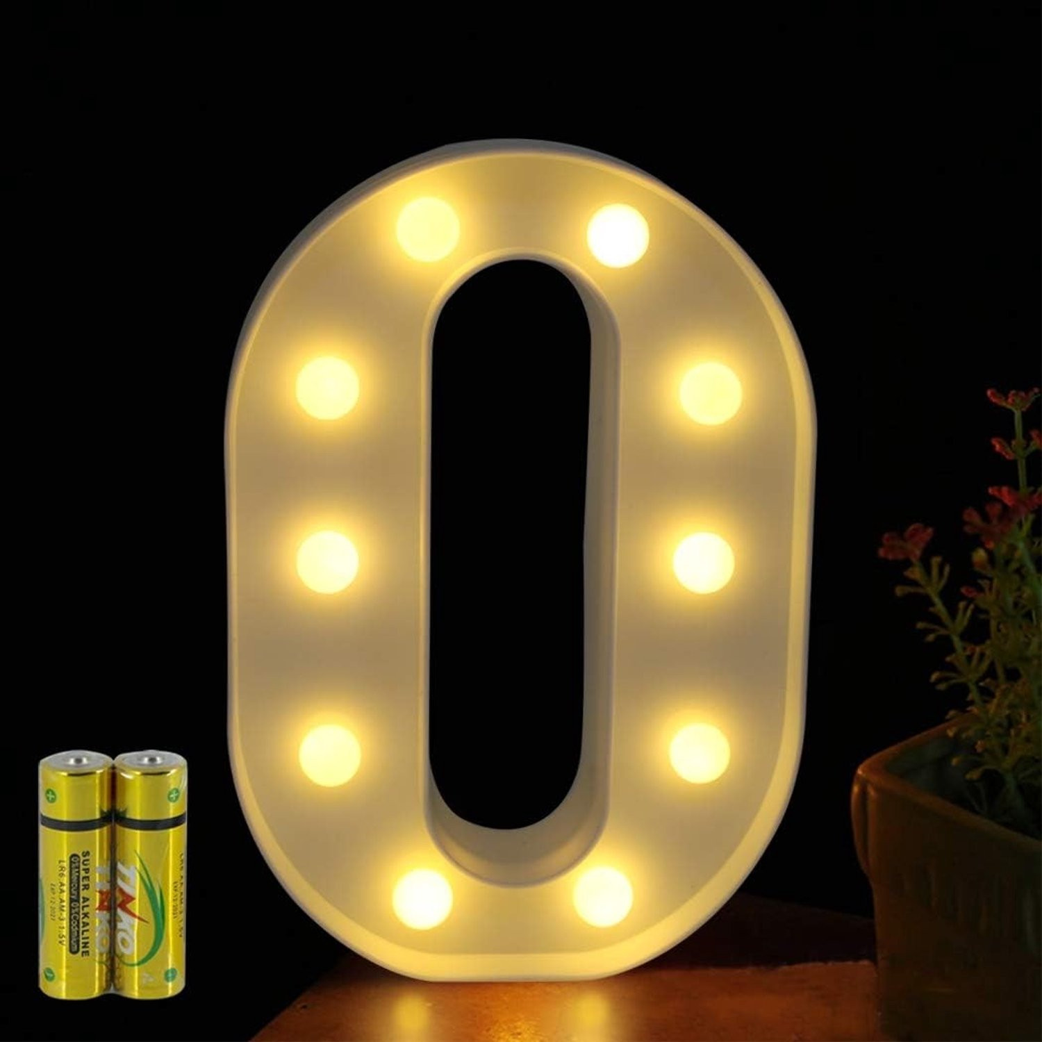 LED Alphabet Nachtlamp voor Kinderkamers en Decoratie