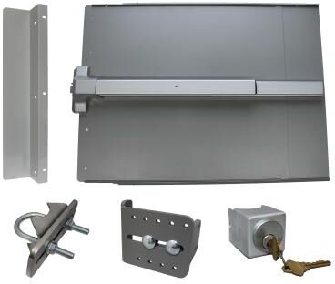 LockeyUSA Edge Panic Shield Kit Safety - PB1100 - Black
