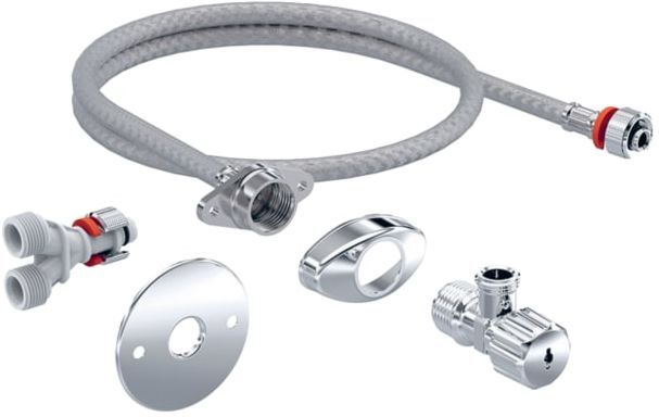 Geberit Wasseranschlusset 147035001 für Unterputz-Spülkästen, für WC-Aufsätze