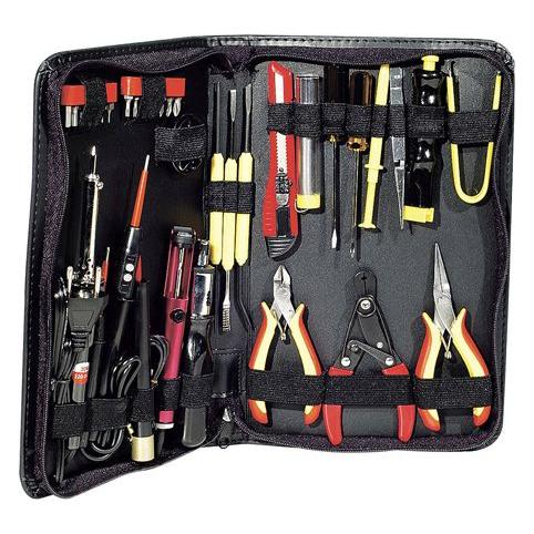 Tecline Connect Professional Tool Case - 35 pieces - Netzwerkreparaturausrüstung (818160)