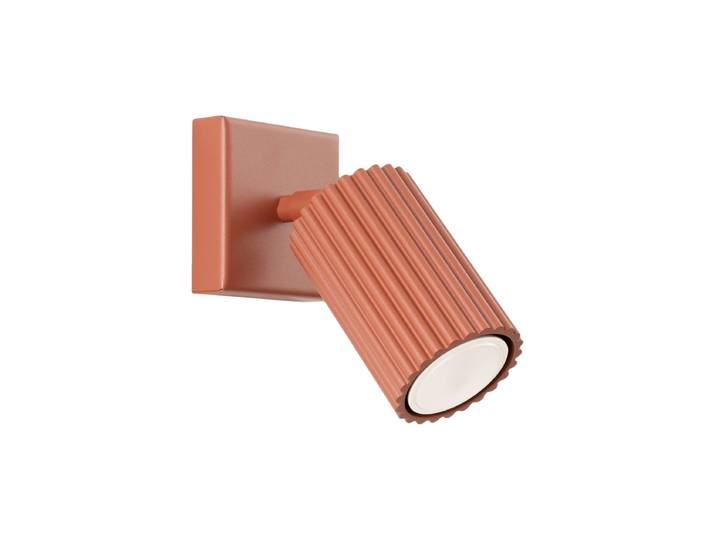 Design Wandlampe „Karbon II“ Ockerrot Sollux Lighting