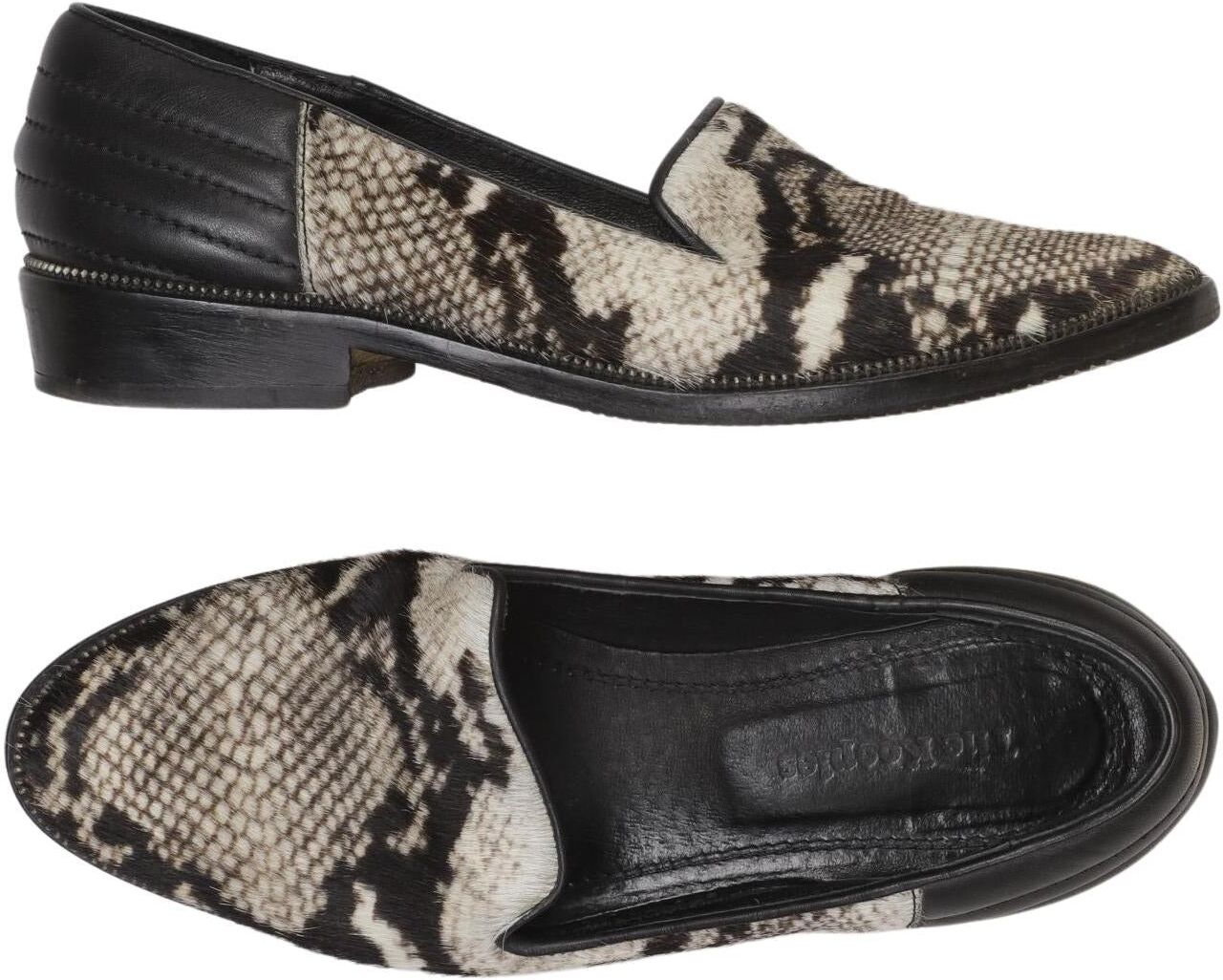 The Kooples Damen Halbschuh, Mehrfarbig, Gr. EU 37, Leder - Second Hand