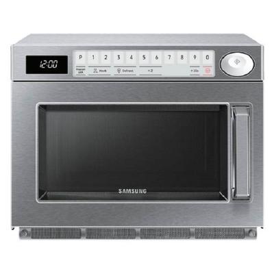 SAMSUNG Mikrowelle mit Edelstahlrahmen und Garraum. 30 Programme und Selbstbedienungsfunktion. Abmessungen mm 464x557x368(h). MJ6093AT