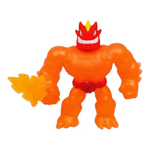 Heroes of Goo Jit Zu Meteor Madness Blazagon Collectible Action Figure met Scrunchy Goo Vulling en Flame Sword