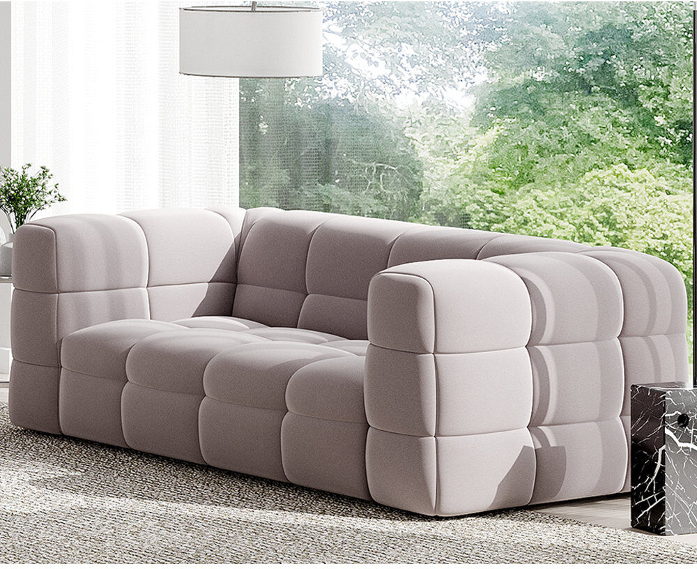 Fairmont Park Rappoli 2 Seater Polyester Loveseat Taupe 2