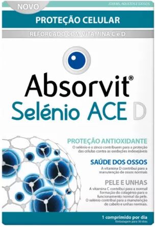 Absorvit Selenio ACE D x30 Cápsulas