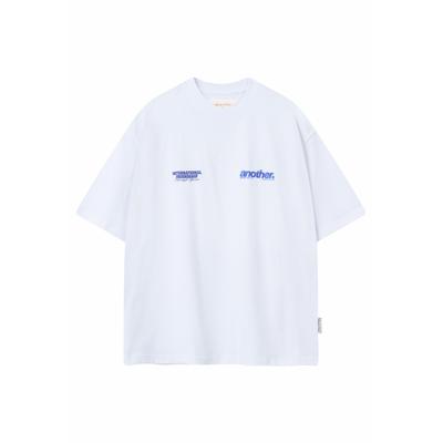 T-Shirt ANOTHER COTTON LAB "Another Cotton Lab International Friendship T-Shirt", Damen, Gr. L, weiß, 100% Baumwolle, bedruckt, normal, Rundhals, Shirts T-Shirt