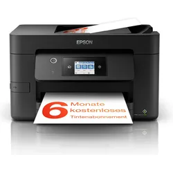 Epson WorkForce Pro WF-3820DWF (Tintenpatrone, Farbe), Drucker, Schwarz
