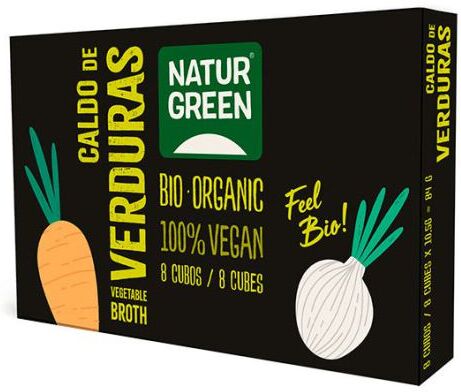 Naturgreen Ecological vegetable broth cubito 10x8.4g) 84 gr