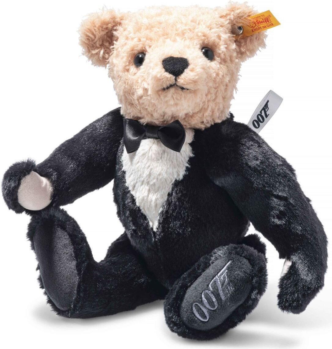 Steiff James Bond teddybeer knuffel, meerkleurig, 30 cm