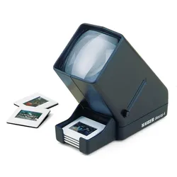 Kaiser Fototechnik Diascop 4 (Dia-Betrachter), Analogfilmentwicklung, Schwarz