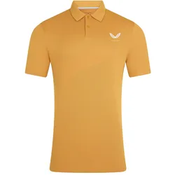 Castore Polo Engineered Knit, orange