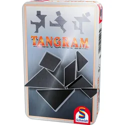 Schmidt MBS Tangram in Metalldose Geschicklichkeitsspiel
