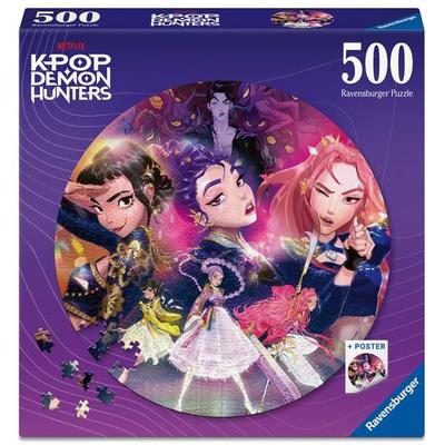 Erwachsenenpuzzle 500 Teile - KPop Demon Hunters - For the fans!