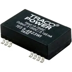 TracoPower, Spannungswandler, TES 5-4823WI DC/DC-Wandler, SMD 48 V/DC 15 V/DC, -15 V/DC 165 mA 5 W
