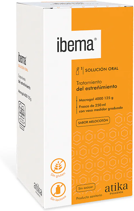 Atika Pharma Ibema Solucion Oral 250 ml Melocotón