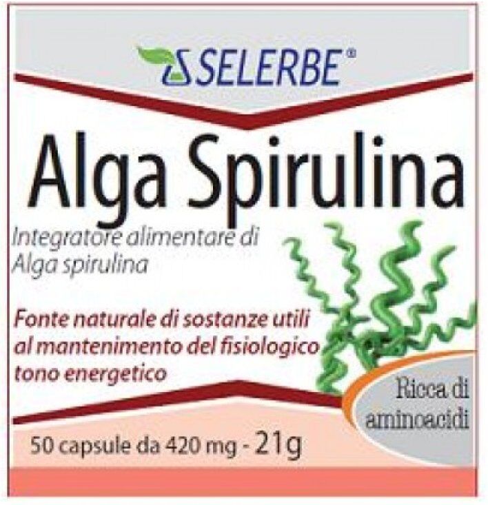 BIONATIVA SpA SELERBE SPIRULINA ALGA 50CPS